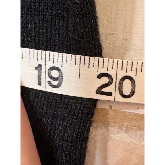 EILEEN FISHER Long Merino Wool Cardigan Size M Open Front Winter minimal casual - Picture 6 of 9